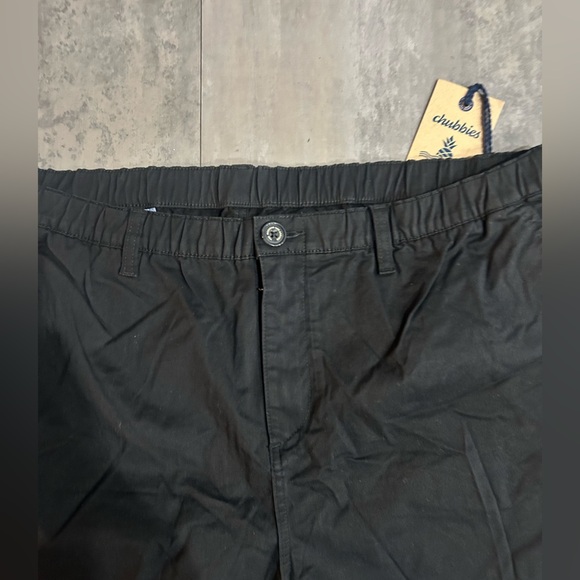 Chubbies The Dark N Stormies 7” shorts elastic waist black Size XXL - Picture 4 of 9